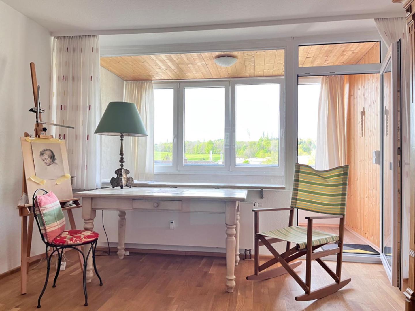 Grosszuegige Wohnung, Bergblick, Vintage Sonthofen Exterior photo